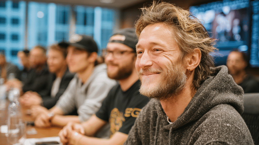 A software development team in Atlanta feels confident during a debrief with their penetration testing partner for a SOC 2 audit.