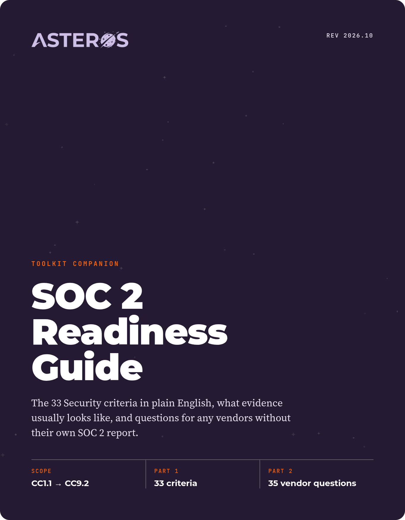 SOC 2 Readiness Guide cover